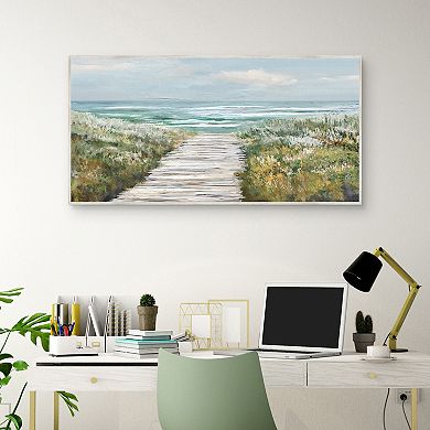Masterpiece Wildflower Walkway Framed Wall Art