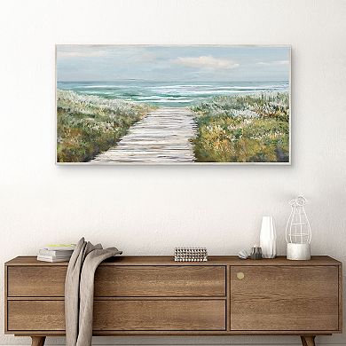 Masterpiece Wildflower Walkway Framed Wall Art