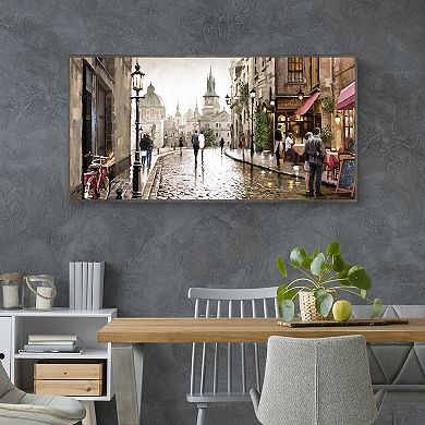 Masterpiece Cafe Milano Framed Wall Art