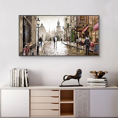 Masterpiece Cafe Milano Framed Wall Art