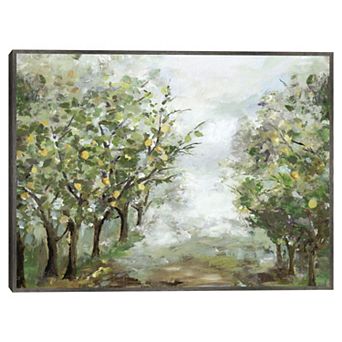 Masterpiece Orange Orchard Framed Wall Art