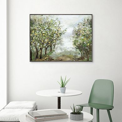 Masterpiece Orange Orchard Framed Wall Art