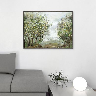 Masterpiece Orange Orchard Framed Wall Art