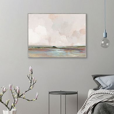Masterpiece Pink Sunrise Framed Wall Art