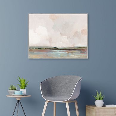 Masterpiece Pink Sunrise Framed Wall Art