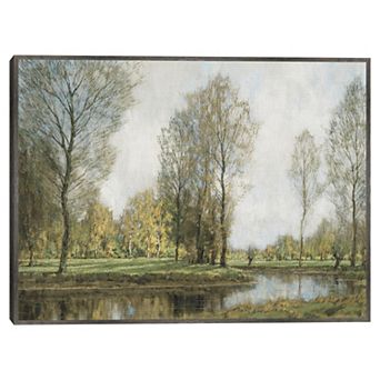 Masterpiece Down by the Water II Framed Wall Art