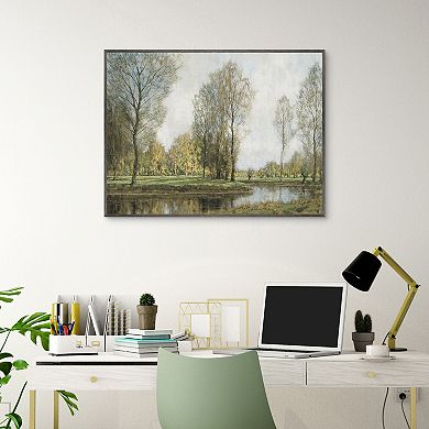 Masterpiece Down by the Water II Framed Wall Art