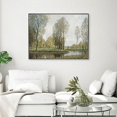 Masterpiece Down by the Water II Framed Wall Art