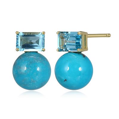 Kohls turquoise earrings shop