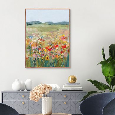 Masterpiece Wildflower Meadow Framed Wall Art
