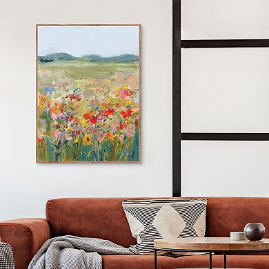 Masterpiece Wildflower Meadow Framed Wall Art