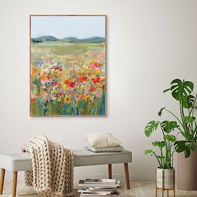 Masterpiece Wildflower Meadow Framed Wall Art