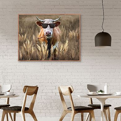 Masterpiece Boss Man Framed Wall Art