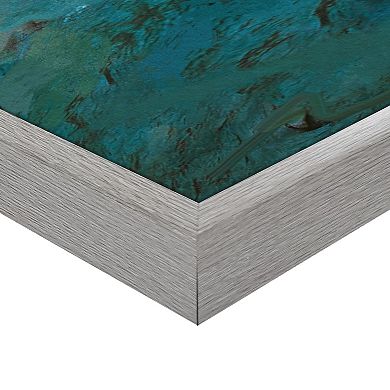 Masterpiece Desert Blues Framed Wall Art