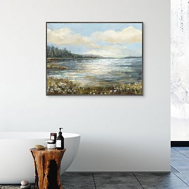 Masterpiece Lake Bliss Framed Wall Art