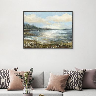 Masterpiece Lake Bliss Framed Wall Art