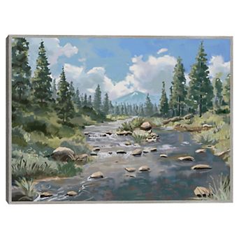 Masterpiece Mountain Retreat Framed Wall Art