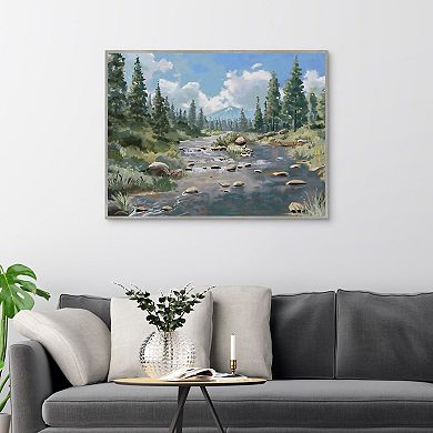 Masterpiece Mountain Retreat Framed Wall Art