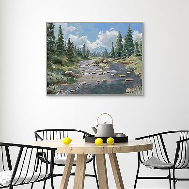 Masterpiece Mountain Retreat Framed Wall Art
