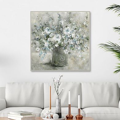Masterpiece Farmhouse Blues Framed Wall Art