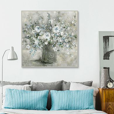 Masterpiece Farmhouse Blues Framed Wall Art