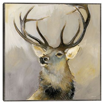 Masterpiece Elk Study 1 Framed Wall Art