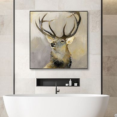 Masterpiece Elk Study 1 Framed Wall Art