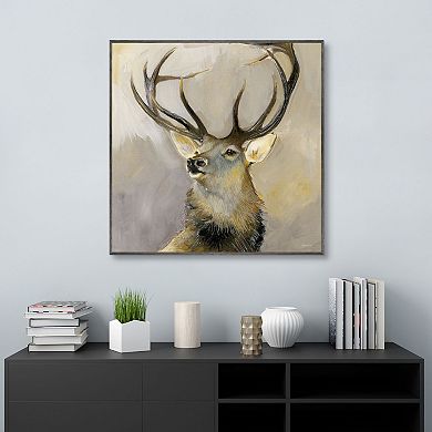 Masterpiece Elk Study 1 Framed Wall Art