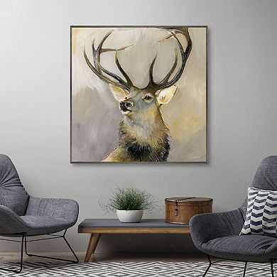 Masterpiece Elk Study 1 Framed Wall Art