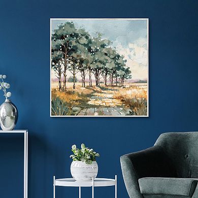 Masterpiece Late Summer Path Framed Wall Art