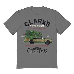 Griswold's Tree Farm Family Christmas T-shirt Pour Homme