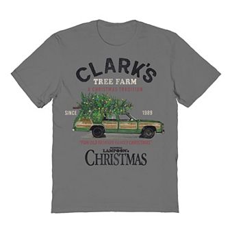 Men's Tree Farm Sign National Lampoon's Christmas Vacation Graphic Tee