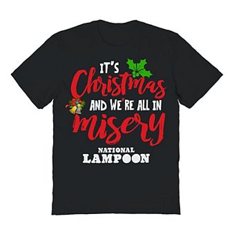 Men's Christmas Misery National Lampoon's Christmas Vacation Graphic Tee