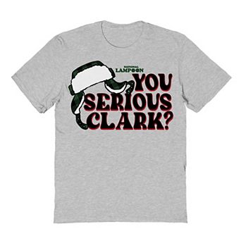 Men's You Serious Clark Black National Lampoon's Christmas Vacation Graphic Tee