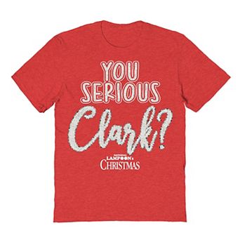 Men's You Serious Clark White National Lampoon's Christmas Vacation Graphic Tee