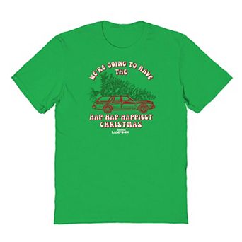 Men's Having the Happiest Christmas National Lampoon's Christmas Vacation Graphic Tee