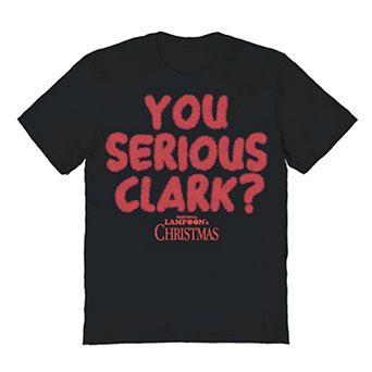 Men's You Serious Clark Red National Lampoon's Christmas Vacation Graphic Tee