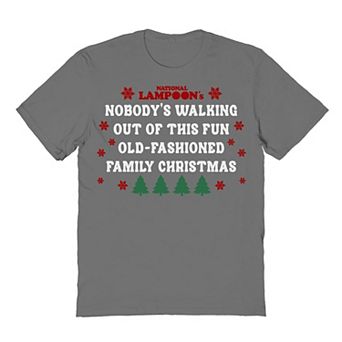 Men's Old Fashioned Family Christmas National Lampoon's Christmas Vacation Graphic Tee