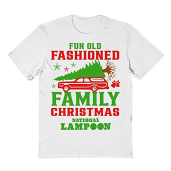 Men's Fun Old Fashioned Family National Lampoon's Christmas Vacation Graphic Tee