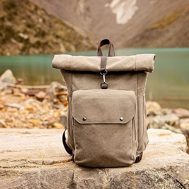 Picnic Time Carmel Roll-Top Picnic Backpack Cooler