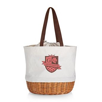 Picnic Time Harry Potter Coronado Canvas & Willow Basket Tote