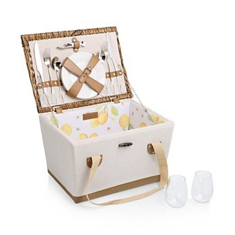 Picnic Time Lemongrove Picnic Basket for Two