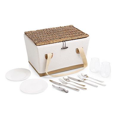 Picnic Time Lemongrove Picnic Basket for Two