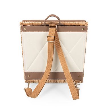 Picnic Time Corsica Grande Wine & Cheese Basket Backpack