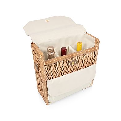 Picnic Time Corsica Grande Wine & Cheese Basket Backpack