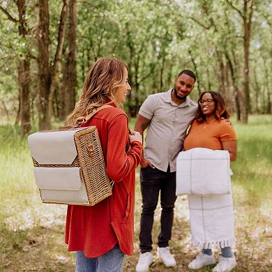 Picnic Time Corsica Grande Wine & Cheese Basket Backpack