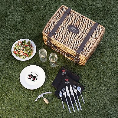 Disney's Mickey & Minnie Mouse Champion Picnic Basket for Two by Picnic Time