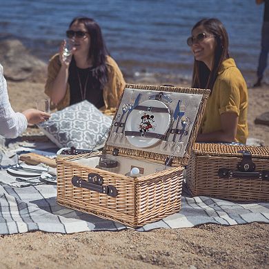 Disney's Mickey & Minnie Mouse Classic Picnic Basket for Two by Picnic Time