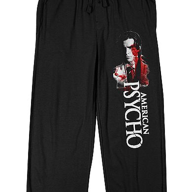 Men's American Psycho Title Pajama Pants