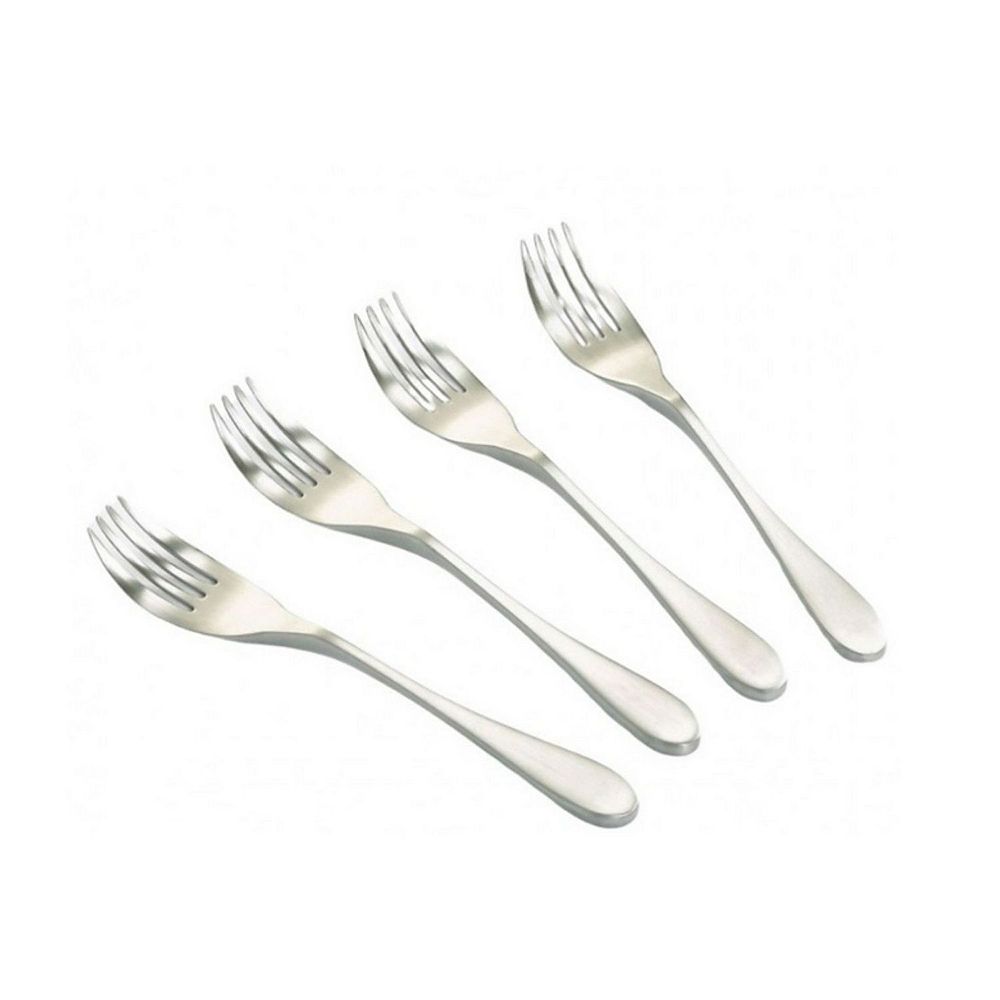 Knork 4-Piece Forged Original Matte Salad Fork Set